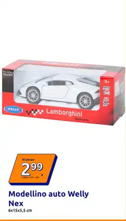 Action Modellino auto Welly Nex offerta