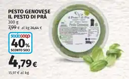 Coop PESTO GENOVESE IL PESTO DI PRÀ offerta