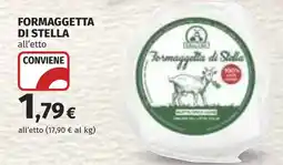 Coop Formaggetta di Stella offerta