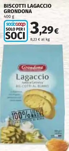 Coop Biscotti Lagaccio Grondona offerta