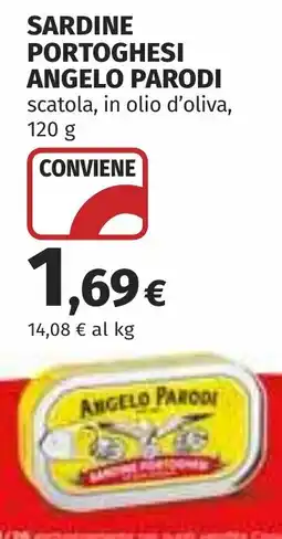Coop SARDINE PORTOGHESI ANGELO PARODI offerta
