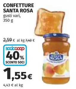 Coop CONFETTURE SANTA ROSA offerta