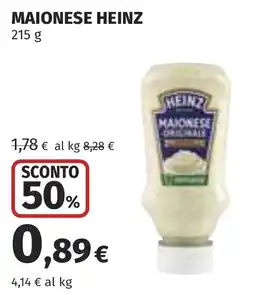 Coop Maionese Heinz offerta