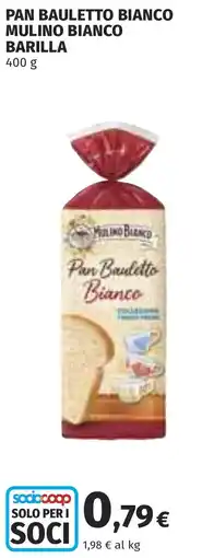 Coop Pan Bauletto Bianco Mulino Bianco offerta