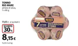 Coop TONNO RIO MARE offerta