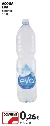Coop ACQUA EVA naturale offerta