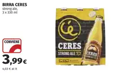 Coop Birra Ceres offerta