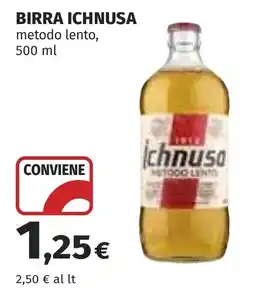 Coop Birra Ichnusa metodo lento offerta
