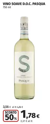 Coop Vino Soave D.O.C. Pasqua offerta