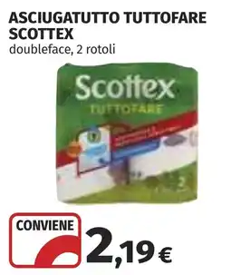 Coop ASCIUGATUTTO TUTTOFARE SCOTTTEX offerta