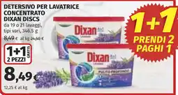 Coop Detersivo per lavatrice concentrato Dixan Discs offerta