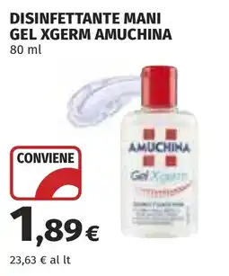 Coop Disinfettante mani gel xgerm amuchina offerta