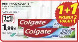 Coop DENTIFRICIO COLGATE offerta