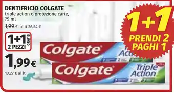 Coop DENTIFRICIO COLGATE offerta