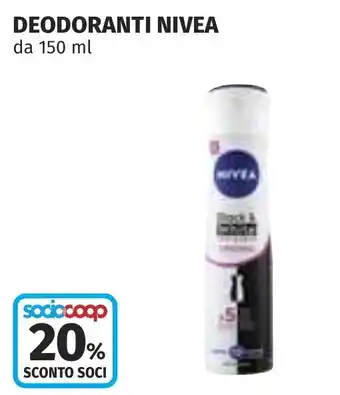 Coop Deodoranti nivea offerta