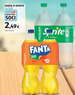 Coop Fanta o Sprite offerta