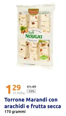 Action Torrone Marandì con arachidi e frutta secca offerta