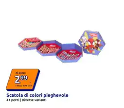 Action Scatola di colori pieghevole offerta