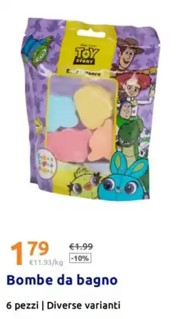 Action Toy Story Bombe da bagno offerta