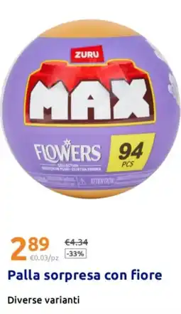 Action ZURU MAX Flowers offerta
