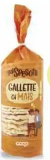 Coop Gallette di mais offerta