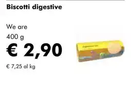 NaturaSì Biscotti digestive offerta