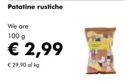NaturaSì Patatine rustiche offerta