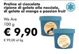 NaturaSì Praline al cioccolato offerta
