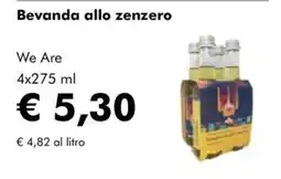 NaturaSì We Are Bevanda allo zenzero offerta
