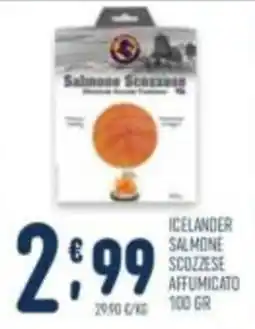 Gruppo Pascar ICELANDER SALMONE SCOZZESE AFFUMICATO offerta