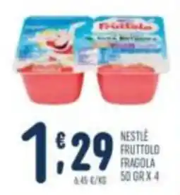 Gruppo Pascar Nestlé Fruttold Fragola offerta