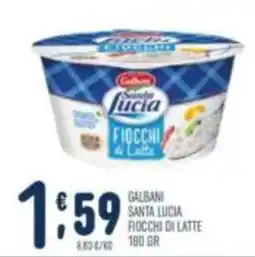 Gruppo Pascar Galbani Santa Lucia Fiocchi di Latte offerta