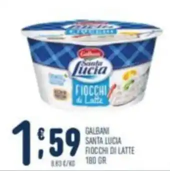 Gruppo Pascar Galbani Santa Lucia Fiocchi di Latte offerta