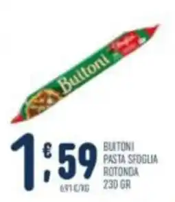 Gruppo Pascar Buittoni Pasta Sfoglia Rotonda offerta