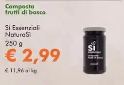 NaturaSì Si Essenziali NaturaSi Composta frutti di bosco offerta
