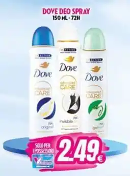 Vitulano Drugstore Dove Deo Spray offerta