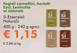 NaturaSì Si Essenziali NaturaSi offerta