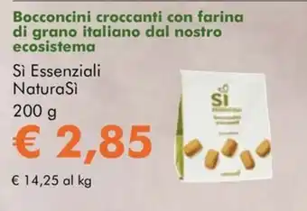 Bocconcini croccanti con farina di grano italiano dal nostro ecosistema
