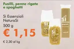 NaturaSì Si Essenziali NaturaSi offerta