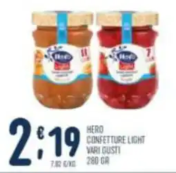 Gruppo Pascar HERO CONFETTURE LIGHT offerta