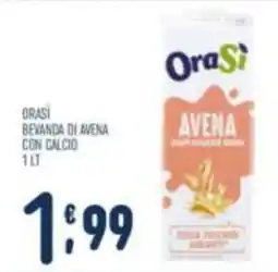 Gruppo Pascar OraSi bevanda di avena con calcio offerta