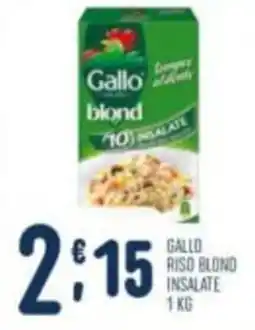 Gruppo Pascar Gallo Riso Blond Insalate offerta