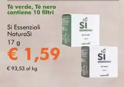 NaturaSì Sì Essenziali NaturaSì offerta