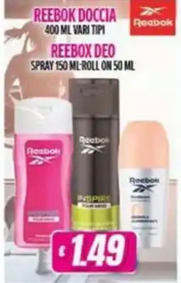 Vitulano Drugstore REEBOK DOCCIA offerta