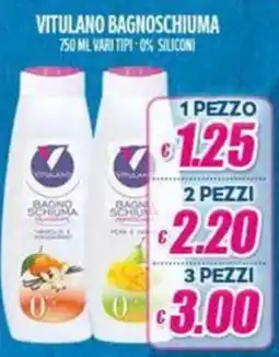 Vitulano Drugstore VITULANO BAGNOSCHIUMA offerta