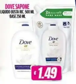 Vitulano Drugstore Dove Sapone Liquido Busta Ric. offerta