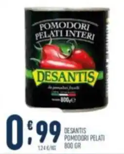 Gruppo Pascar DESANTIS POMODORI PELATI INTERI offerta