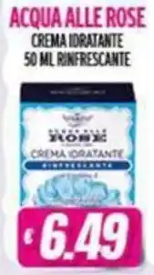 Vitulano Drugstore Acqua alle rose crema idratante rinfrescante offerta