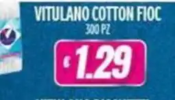 Vitulano Drugstore Vitulano Cotton Fioc offerta