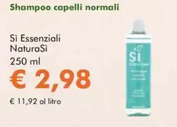 NaturaSì Shampoo capelli normali Si Essenziali NaturaSi offerta